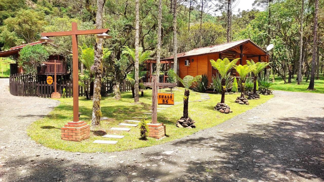 Pousada Caminhos Da Natureza Urubici Bagian luar foto