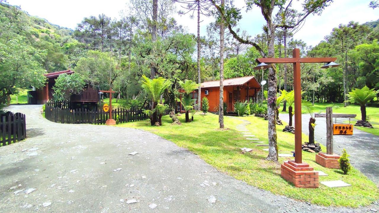 Pousada Caminhos Da Natureza Urubici Bagian luar foto