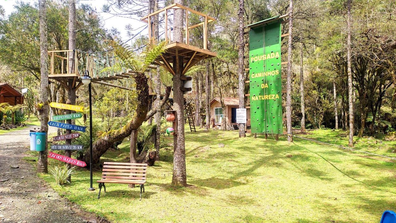 Pousada Caminhos Da Natureza Urubici Bagian luar foto