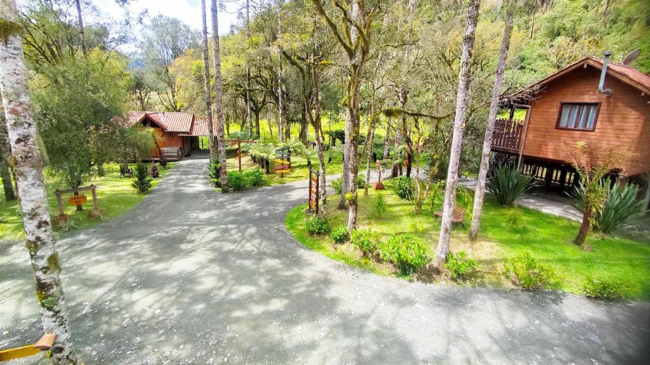 Pousada Caminhos Da Natureza Urubici Bagian luar foto