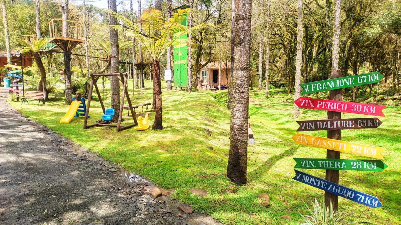 Pousada Caminhos Da Natureza Urubici Bagian luar foto