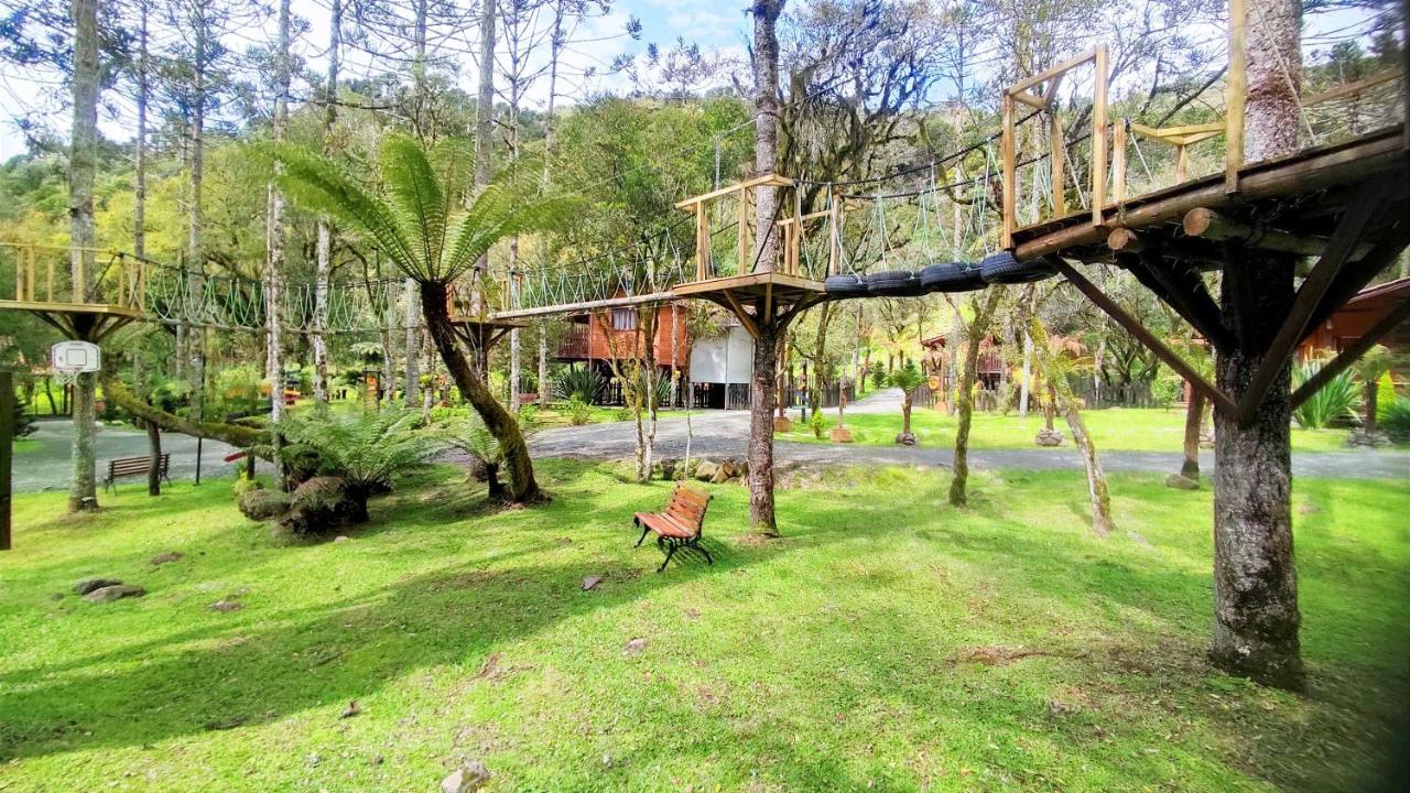 Pousada Caminhos Da Natureza Urubici Bagian luar foto