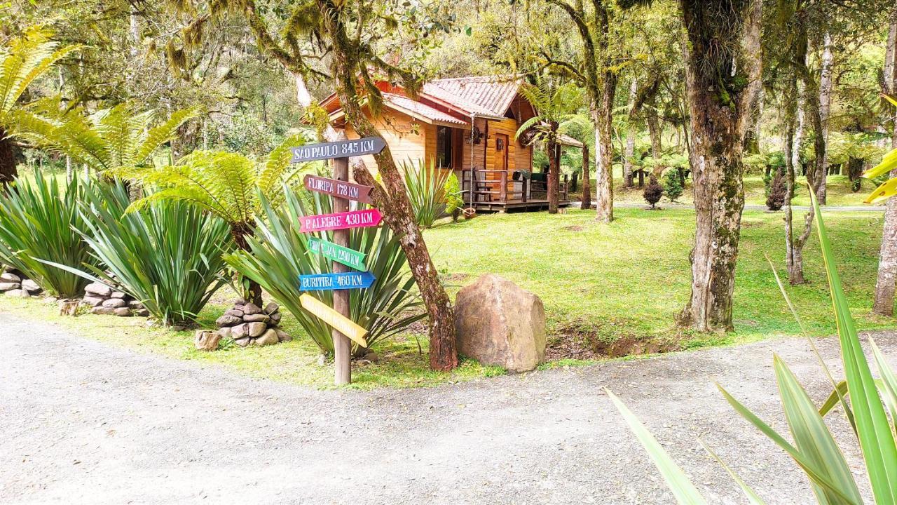 Pousada Caminhos Da Natureza Urubici Bagian luar foto