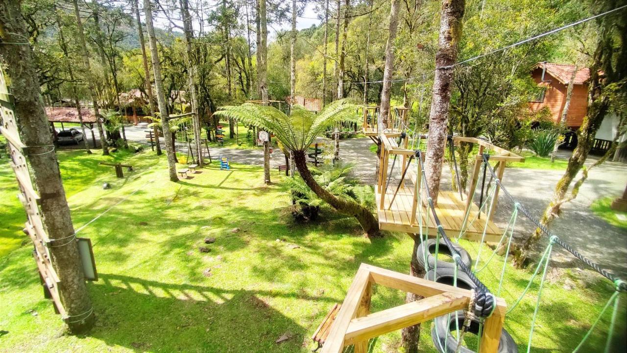 Pousada Caminhos Da Natureza Urubici Bagian luar foto
