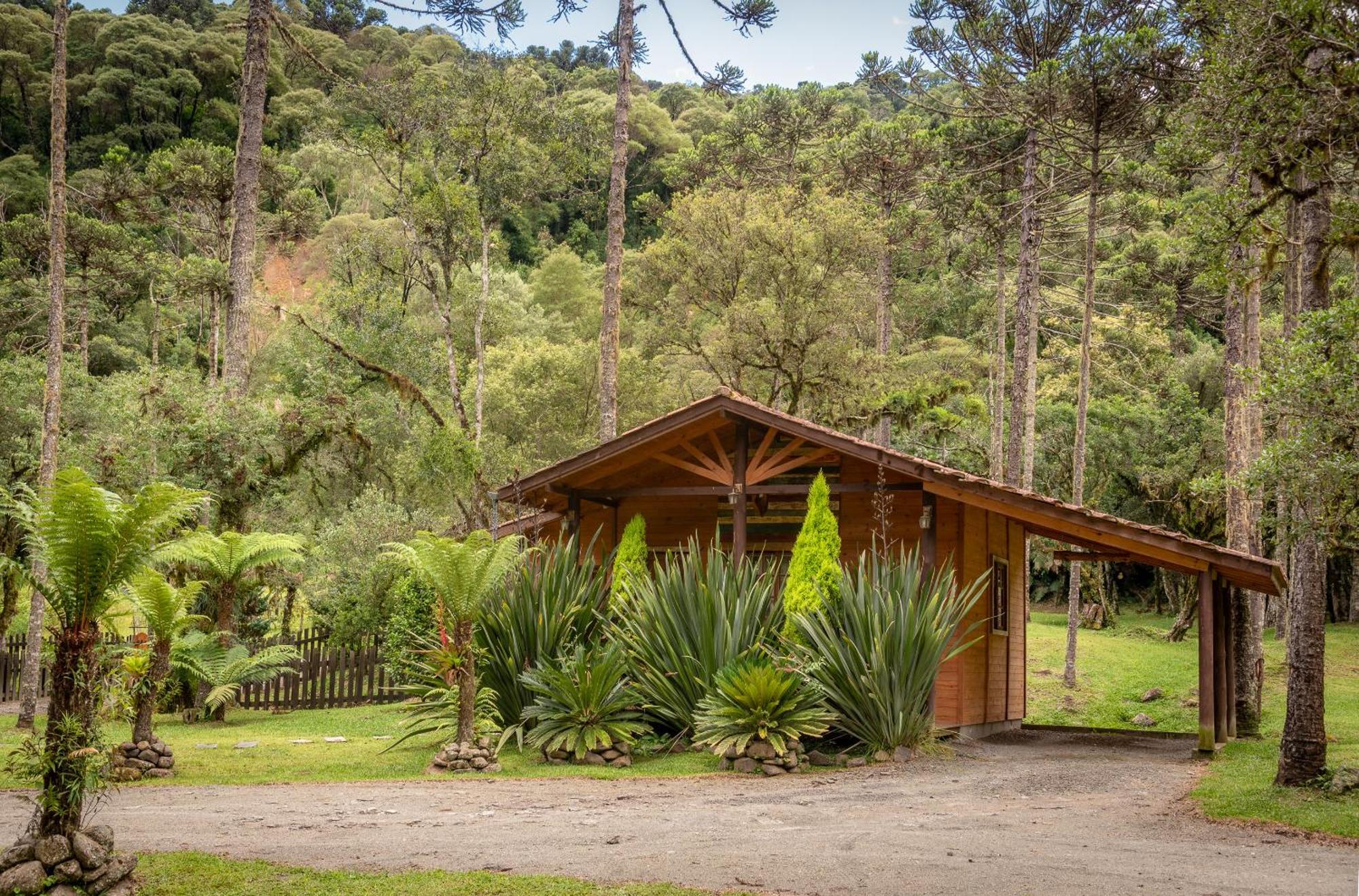 Pousada Caminhos Da Natureza Urubici Bagian luar foto