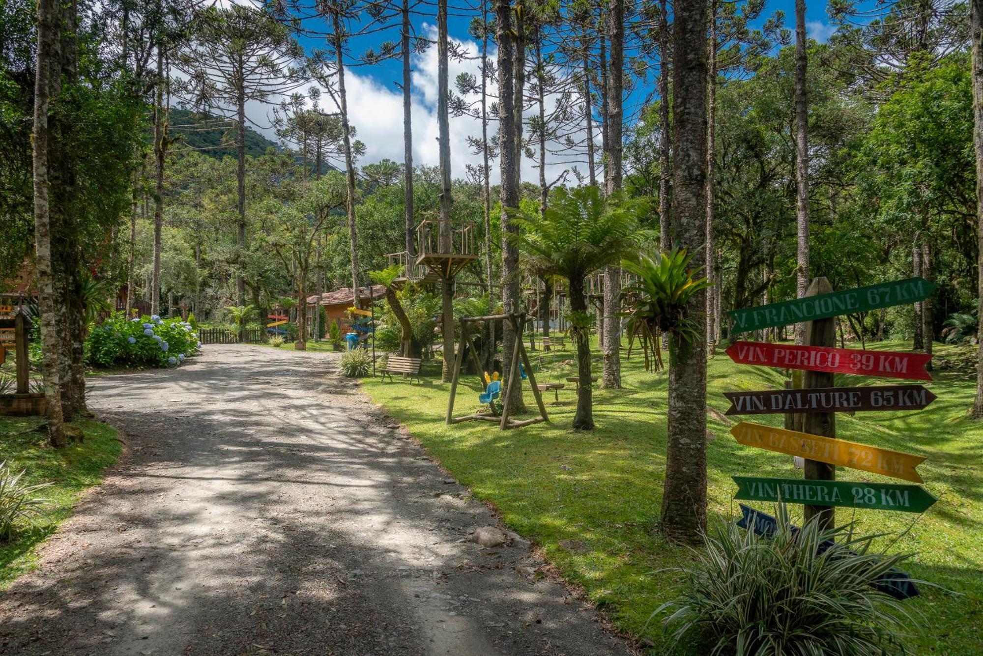 Pousada Caminhos Da Natureza Urubici Bagian luar foto