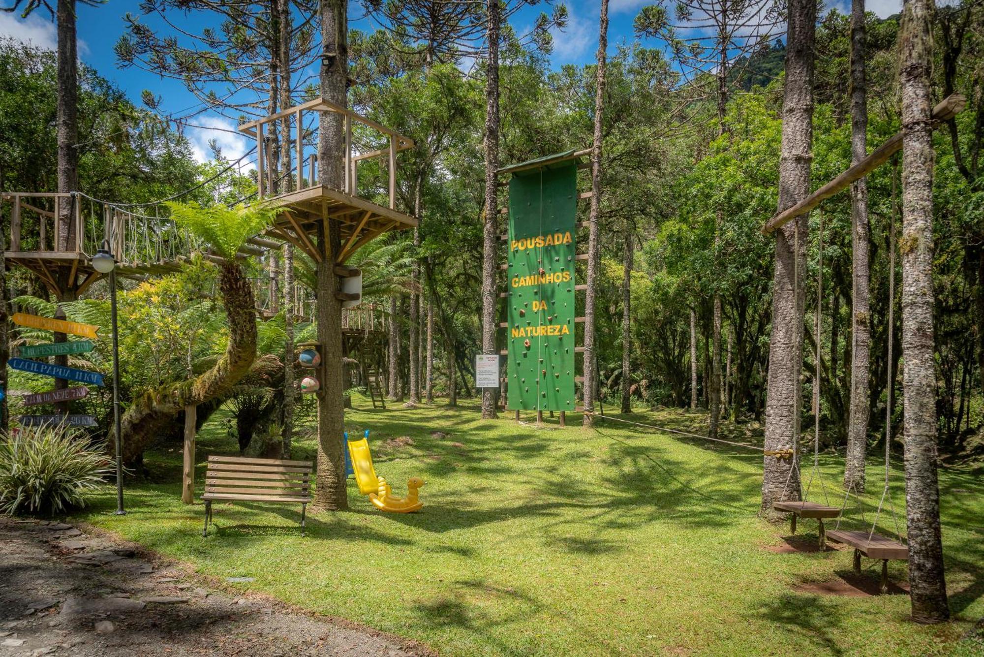 Pousada Caminhos Da Natureza Urubici Bagian luar foto