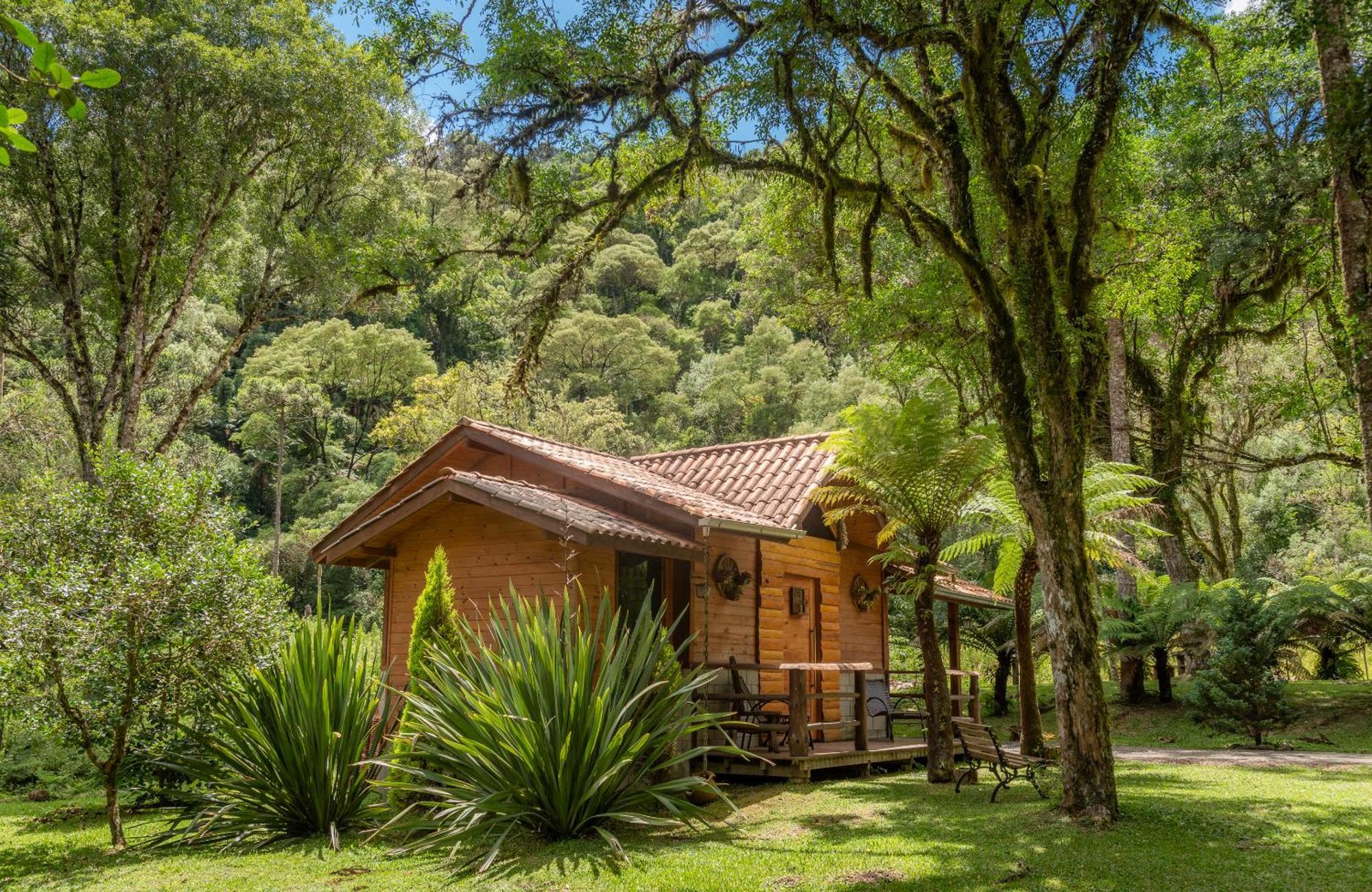 Pousada Caminhos Da Natureza Urubici Bagian luar foto