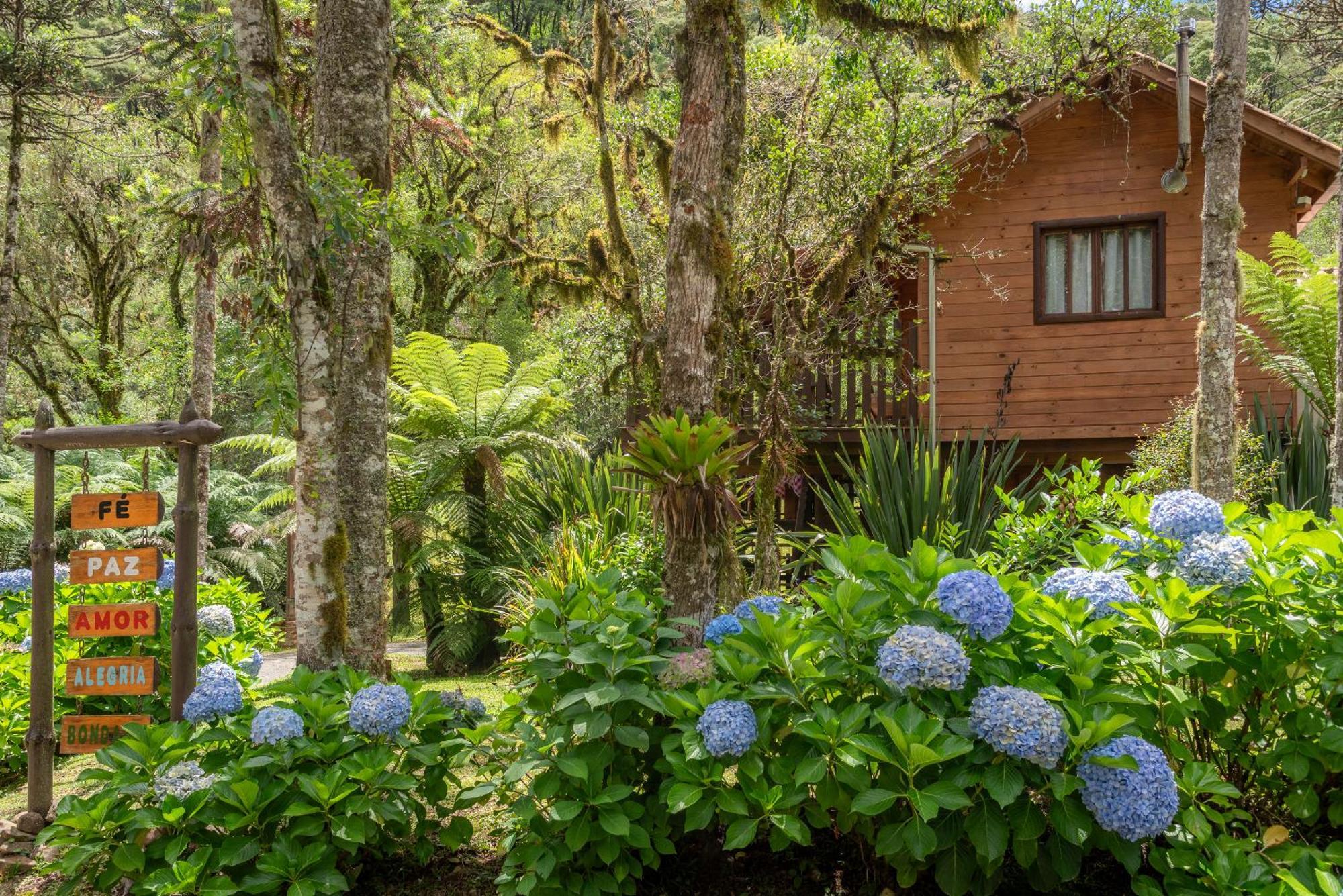 Pousada Caminhos Da Natureza Urubici Bagian luar foto