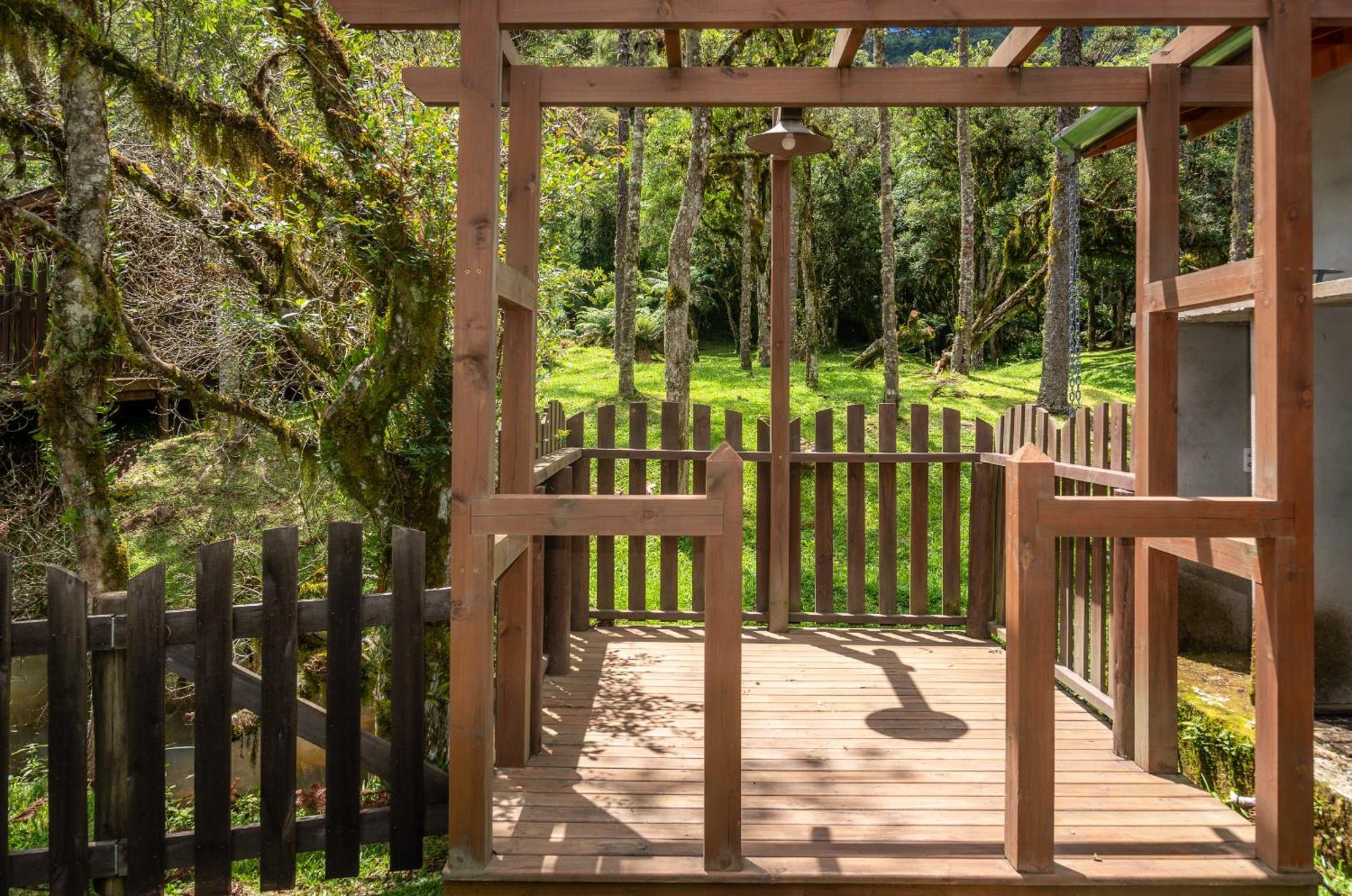 Pousada Caminhos Da Natureza Urubici Bagian luar foto