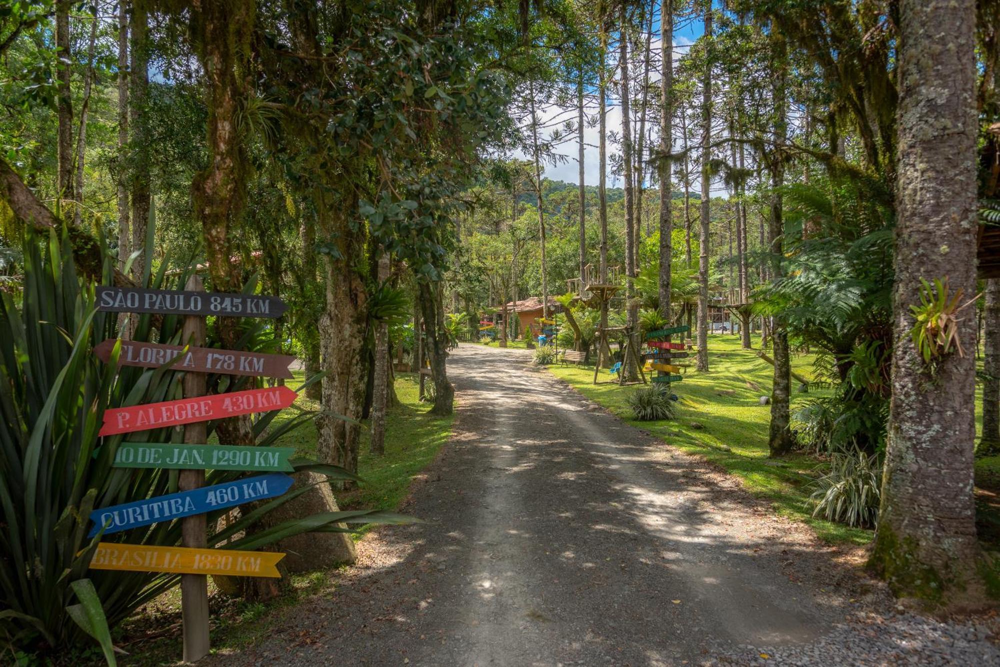 Pousada Caminhos Da Natureza Urubici Bagian luar foto