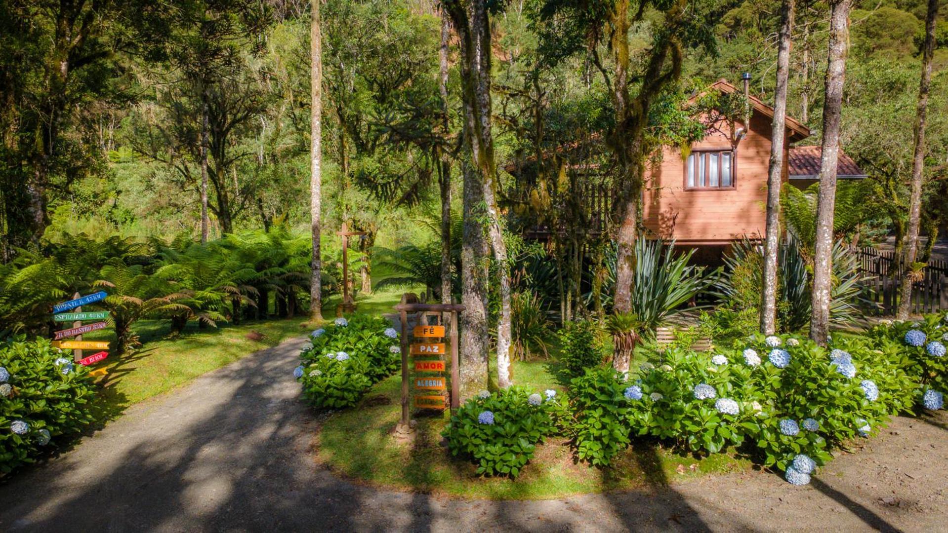 Pousada Caminhos Da Natureza Urubici Bagian luar foto